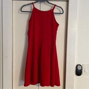 Olivia Rae Red Textured Mini Dress NWT Size Large